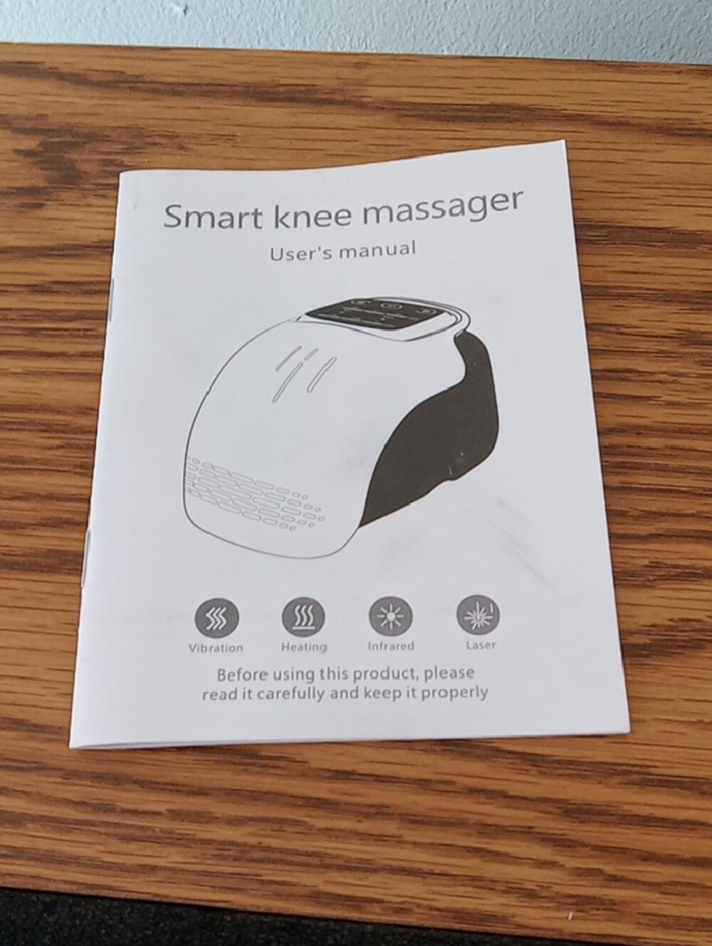 Knee & Shoulder Massager With Heat, Black Dust Bag - Picture 8 of 9